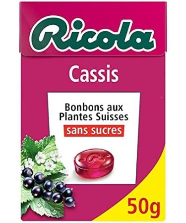 Ricola - Blackcurrant Sugar Free 50 g - Pack of 2 - Buy Online on GoSupps.com