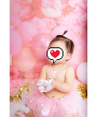 PythJooh Baby Girl Tutu Bloomers Set | Ruffle Pettiskirt with Headband | Photo Props for Newborns to Toddlers | Pink (6-12 Months) - Buy Online on GoSupps.com