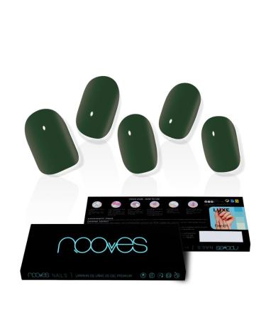 NOOVES NOOVES Nails Premium Semi-Cured Gel Nail Polish Dark Green