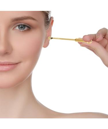 Cabilock Tiny Spoon 20pcs Ear Cleaning Kit - Safe Ear Wax Removal Tool - Keychain Pendant - Easy & Painless Ear Pick for Men, Women, Kids - Gold & Silver (Small Spoons) - Buy Online on GoSupps.com