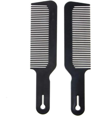Peigne de barbier dessus plat pour salon de coiffure Noir - Buy Online on GoSupps.com