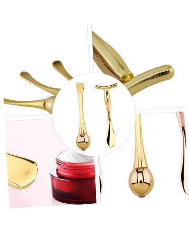 FRCOLOR 2 Sets Eye Massage Roller T-Bar for Dark Circles | Skin Care Tools & Eye Cream Massage Stick | Best Facial Tools for Radiant Skin - Buy Online on GoSupps.com