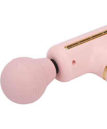 HOKZYHOUSE Mini Muscle Percussion Massager - Portable 4 Speed Vibration for Deep Relaxation | Ideal for Athletes (Pink) - International Shipping Available - Buy Online on GoSupps.com
