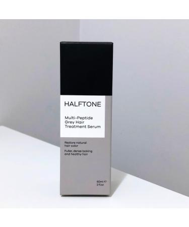 Multi-Peptide Grey Hair Treatment Serum | Advanced Anti-Grey & Hair Growth Formula with Caffeine Vitamin B5 & Hyaluronic Acid - 60 ml - Buy Online on GoSupps.com