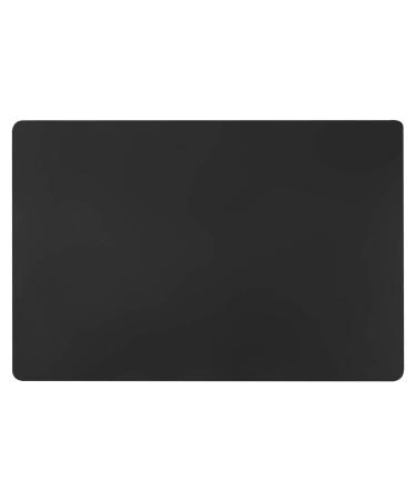Black Extra Large Silicone Mat, Gartful 23.6 x 15.7 inches Silicone Craft Sheet, Resin Casting Molds Mat, Countertop Protector, Placemat Table Saver Pad, Reusable Nonstick Nonskid 23.6 x 15.7 inches Black
