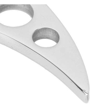 Massage Sling & Gua Sha Tool - Mirror Polish 7x3cm | Easy Grip & Storage Bag for Foot Leg & Back Relief - Buy Online on GoSupps.com