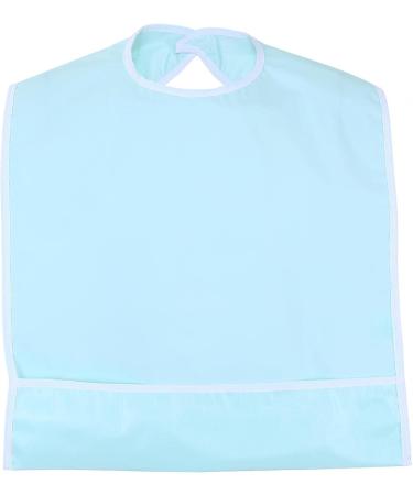 Adult Bibs Waterproof Adult Elder Mealtime Bib Clothes Clothing Protector Dining Aid a Perfect Item for the Adult and the Elder Who Lack Ability to Have Meal Reusable(Light green) - Buy Online on GoSupps.com