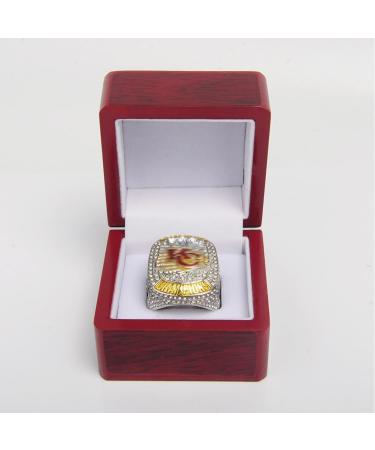 MCBEAN 58th Super Bowl Championship Ring Replica - 2023 KC NFL Souvenir for Men & Women | Perfect for Rugby Lovers & Alumni - Buy Online on GoSupps.com
