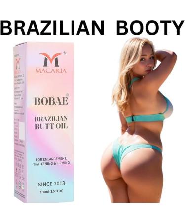 Macaria Cosmetics Pvt Ltd Bobae Brazilian Natural Butt Oil Brazilian Sexy Butt enhancement enlargement Cream - Buy Online on GoSupps.com