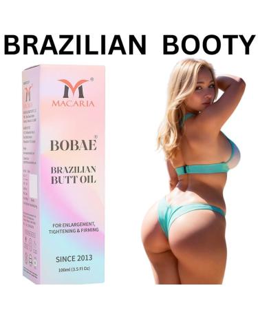 MACARIA Bobae Brazilian Butt Growth Oil For Women & Girls For Fuller Hips gel cream - Buy Online on GoSupps.com