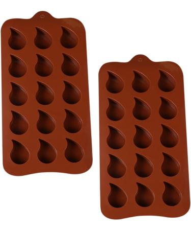 MAGICLULU 4 Pcs Creative Baking Tools Wax Melt Molds Candy Mold Cookie Baking Mould Silicone Chocolate Shapers Fondant Cake Mold Baking Gadgets Popsicles Molds Jelly Mold Template Water Drop - Buy Online on GoSupps.com
