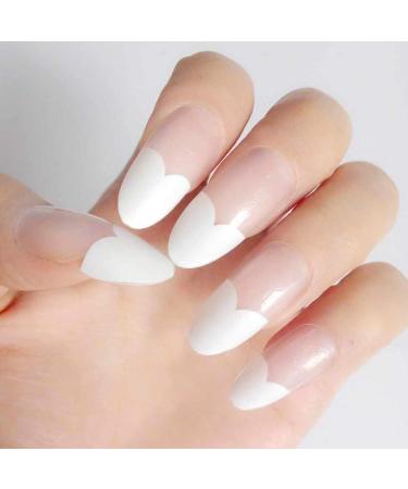 Professional Rainbow Cutter for Manicure - V-Shaped Smile Line Tool (HJ-Nat188) | 1-11 Sizes for UV Gel & Acrylic Nail Art - Buy Online on GoSupps.com