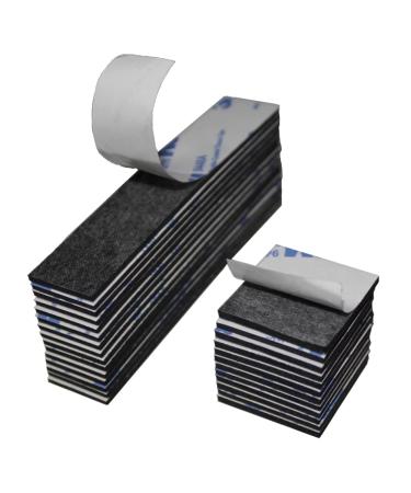 AIHOLU Double Sided Foam Tape 130PCS - Heavy Duty Mounting Adhesive for Crafts, Photos, Walls - Black Strip and Square Included - 7.9*11.8*0.6 - Buy Online on GoSupps.com