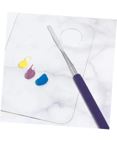 Buy NOLITOY Palette Stick Scraper Tool | Stainless Steel Mixing Rod for Makeup & Manicure | Premium Cosmetic Mixing Sticks - Buy Online on GoSupps.com