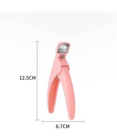 SVAASA Nail Clippers Nail Scissors Nail Art U-Shaped Nail Clippers Fake Nails Cutter Tips Scissors Tips Edge Cutters Manicure Tools - Buy Online on GoSupps.com