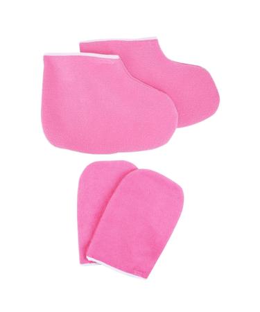 Ipetboom Moufles de Paraffine Mains et Pieds Nourrissante Hydratante Accessoires Spa Polyvalents pour Soin Relaxant en Salon Domicile