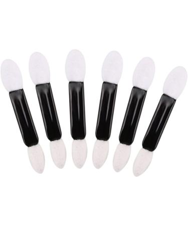 FOMIYES 50pcs Disposable Makeup Oval Makeup Brush Eyeshadow Eye Shadow Brush Double Head M White - Buy Online on GoSupps.com