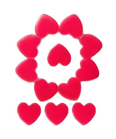 12pcs DIY Wax Heart Shaped Glue Clay DIY 5d Paint Dimond Glue Embroidery Accessories Tools Supplies