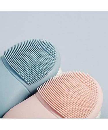 Tlily Double Side Silicone Face Cleanser Brush Deep Pore Cleansing Skin Blackhead Remover Exfoliating Light Green - Buy Online on GoSupps.com