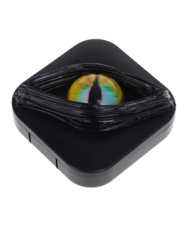 Misright Contact Lens Case Fancy Halloween Gifts Eyes Personality Box Unique Storage Travel Portable Holder Boxes