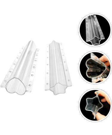 POPETPOP 10 Pcs Shaped Growth Mold Plastic Growth Mold Vegetable Mould Suit Melon Forming Molds Fruit Growing Suits for Growth Forming Mold Star Mold Fruit Tree Cucumber Child Transparent Colorx5pcs 20x6.5cmx5pcs - Buy Online on GoSupps.com