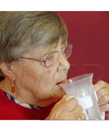 iuvas F.O.T.T. Dysphagia Cup - Original Drinking Aid for Swallowing Disorders | Reusable & Dishwasher-Safe Care Mug - Buy Online on GoSupps.com