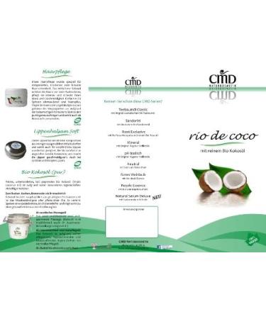CMD Rio de Coco 2 Pack Organic Vegan Coconut Oil Hair Care Natural Cosmetics - Buy Online on GoSupps.com