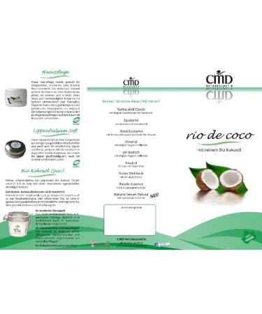 CMD Rio de Coco Hand Cream 2-Pack | Organic Vegan Coconut Oil | Natural Cosmetics for Soft Skin - Buy Online on GoSupps.com