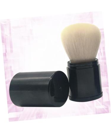 minkissy Bronzer Makeup Foundation Makeup Brush Setting Powder Brush Bronzer Powder Large Powder Brush Face Powder Brush Cosmetics Blush Brush Powder Mineral Brush Make up Travel Flour 10x3.5cm Black - Buy Online on GoSupps.com