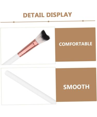NULYLU Concealer Brush Simple Shaped Makeup Brush Aluminum Tube White Powder Brush - Buy Online on GoSupps.com