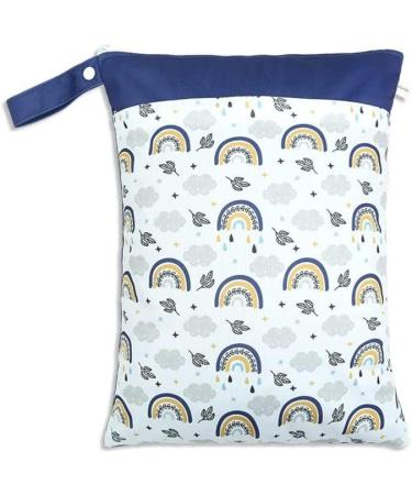 MUSLONG 3 Pack Reusable Diaper Bag Wetbags - Cloth Wet Bags for On-the-Go Baby Diapers & Accessories - Ideal for Travel & Dirty Clothes (Night) - Buy Online on GoSupps.com