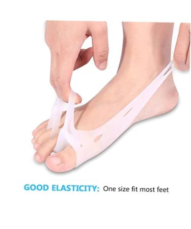 Khalery Bunion Sleeve with Gel Toe Pad & Forefoot Protectors for Foot Pain Relief - Bunion Corrector for Athletes, Yoga Practitioners, Ballet Dancers - Buy Online on GoSupps.com