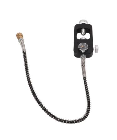 Sougan Diving Tank Refill Adapter | Aluminium Alloy Scuba Valve with Gauge Hose | Portable Yoke Station for Oxygen Cylinder Equipment - Buy Online on GoSupps.com
