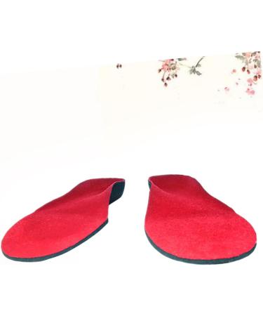 Didiseaon Flatfoot Insoles - Optimal Arch Support & Cushioning for Sports Shoes | Damping Shoe Inserts for Men & Women - Red - Buy Online on GoSupps.com