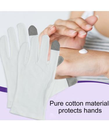 NTRUXZP Moisturizing Gloves 2 Pairs Touch Screen Cotton Gloves Overnight Heal Eczema Sleep Lotion Hands Spa Treatments Repair Rough Cracked Dry Cracked Skin - Buy Online on GoSupps.com