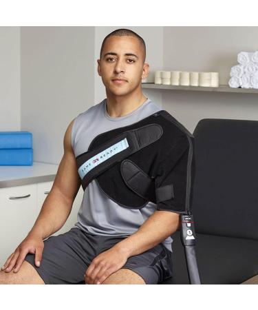 Game Ready Left Shoulder Wrap (Medium) - Active Cold Compression Therapy Device for Chest Sizes 33-45 - Buy Online on GoSupps.com