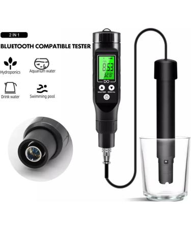 Intelligent Portable Bluetooth Dissolved Oxygen Meter | High-Precision Water Quality Tester (0.0 30.0 mg/L) - Buy Online on GoSupps.com