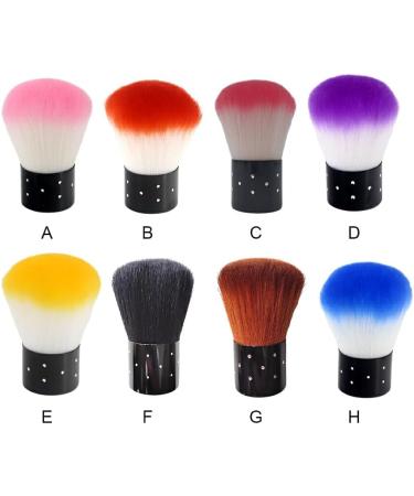 kawehiop Convenient And Practical Nail Dust Brush Say Goodbye To Nail Dust Compact And Portable Powder Cleaner Brush Makeup Brush purple - Buy Online on GoSupps.com