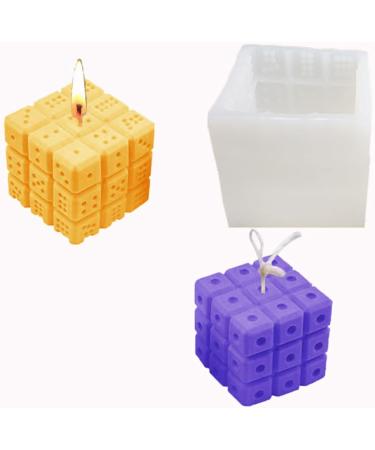 DIY Handmade Soap Making Supplies Silicone Fondant Mold Square Dice Shape Cake Decorating Family Soap Molds Baking Gift Baking Chocolate Mold - Buy Online on GoSupps.com