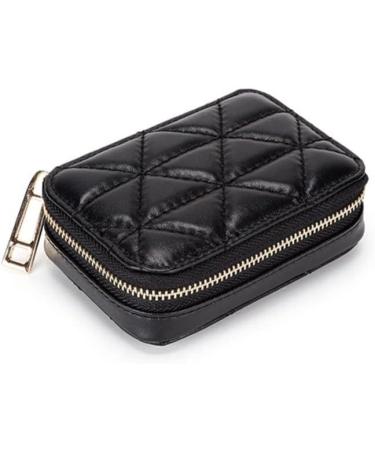 VALICLUD Black Lipstick Case | Genuine Leather Mini Cosmetic Jewelry Box with Mirror | Perfect Gift for Women - Shop Now - Buy Online on GoSupps.com