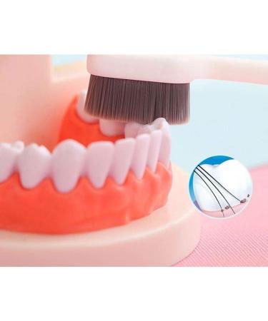 Zumaha Compact Soft Toothbrush - 20 000 Bristles for Optimal Gum Care | Ergonomic Hand Toothbrush for Kids & Adults | Pack of 4 Individually Packed - Buy Online on GoSupps.com
