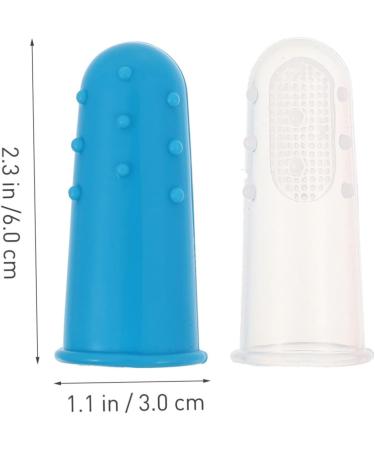 Beaupretty 4 Pack Silicone Finger Toothbrushes for Children - Gentle Toddler Mouth Brushes for Healthy Teeth - Buy Online on GoSupps.com