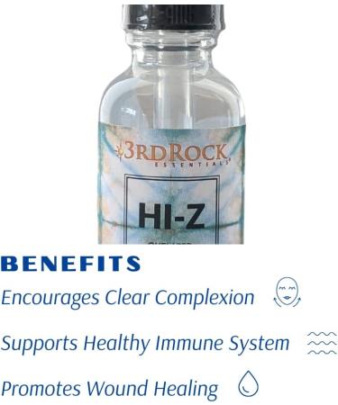 HI Z Chelated Zinc Supplement for Immune Support - 120 Day Supply | Liquid Zinc Citrate for Kids & Adults | Skin Care, Vegan & Non-GMO - 120 Servings - Buy Online on GoSupps.com
