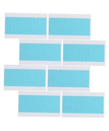 FRCOLOR 8 Sheets Seamless Hair Extensions Waterproof Hair Tape Adhesive Tape for Wig Double Sided Wig Tape Hair Ribbons Tape Double Sided Hair Ties Extension Belt Lace Women's Pu