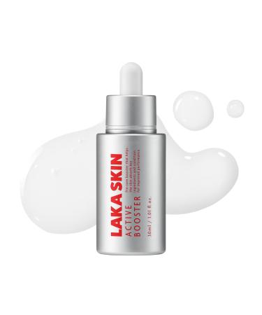 Laka Skin Care Active Booster, 30ml/1.01 fl.oz, PDRN, Peptide for Elasticity, Cleaning Pores, Soothing, Hyaluronic Acid, Korean Skin Care