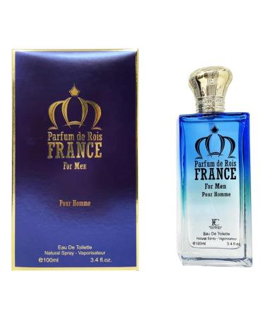 Parfum De Rois France Woody Spicy fragrance for Men Eau of Parfum 3.4 Fl. Oz