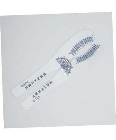 POPETPOP 10pcs Eyelash Measuring Ruler Lash Tools Lash Length Measuring Tool Eyelash Ruler Card Mascara Curly - Buy Online on GoSupps.com