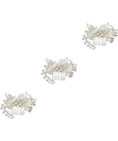 minkissy Comb bridal headpiece Women hairpin Bridal hair comb Flower headwear Women hair comb flower headdress bride Wedding - Buy Online on GoSupps.com