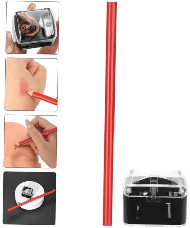 BELLIFFY 1 Set Eyebrow Pencil Eyebrow Pen Makeup Tools Positioning Pen Eyebrow Line Pen Red Wood 1 count (Pack of 1) Red - Buy Online on GoSupps.com