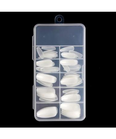 Dajidafu 1 Set False Nail Fashionable Fine Workmanship Unique Design Easy Installment Long Service Life Magnificent Manicure Kit Natural Color - Buy Online on GoSupps.com
